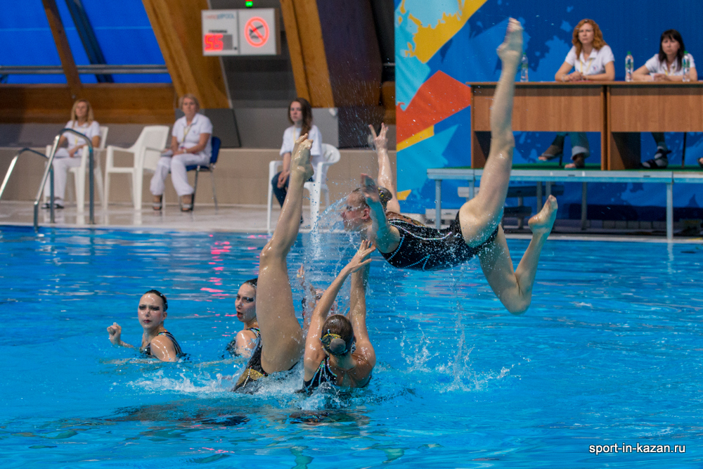 Фоторепортажи с Чемпионата России 2014 по синхронному плаванию