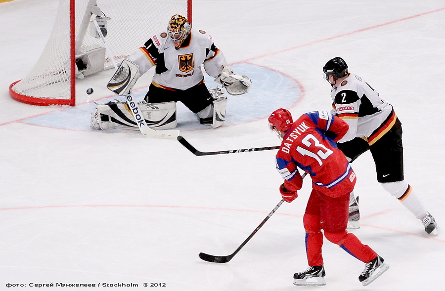 Чемпионат Мира по хоккею 2012. Россия-Германия.