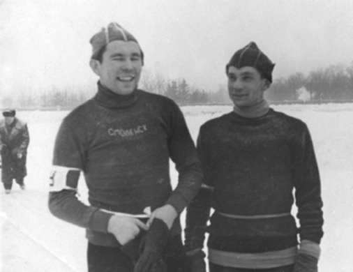 Первые в ТАССР мастера спорта СССР по скоростному бегу на коньках