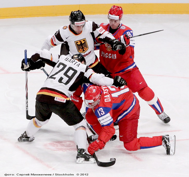 Чемпионат Мира по хоккею 2012. Россия-Германия.