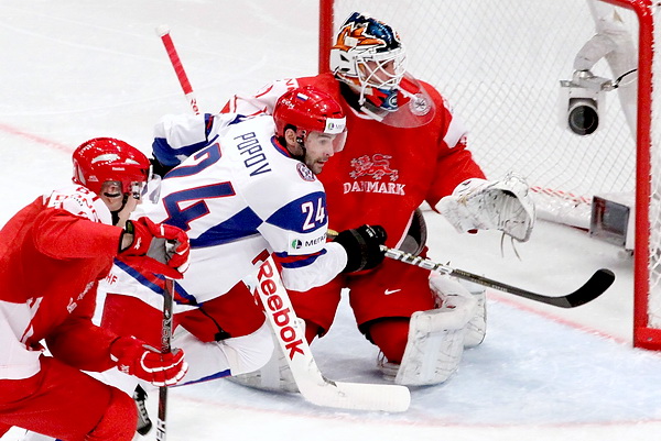 Чемпионат Мира по хоккею 2012. Россия-Дания
