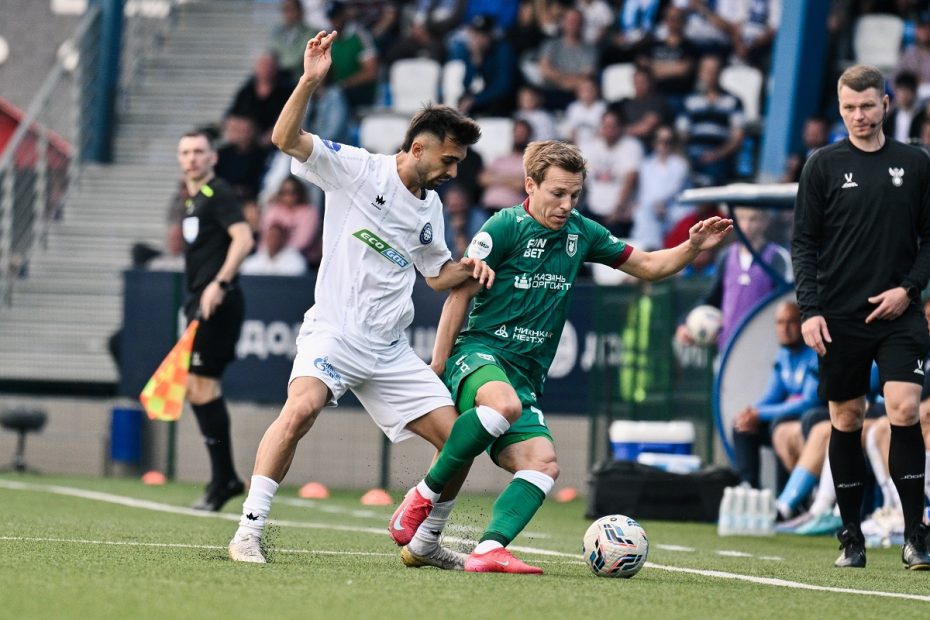 «Оренбург» (Оренбург) – «Рубин» (Казань) 2:2 (0:2, 2:0). МИР Российская Премьер-Лига 7-й тур.